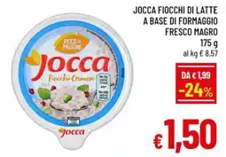 Famila Market Jocca Fiocchi di latte a base di formaggio fresco magro offerta