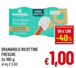 Famila Market Granarolo Ricottine Fresche offerta