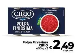 Coop Radenza Polpa Finissima Cirio offerta