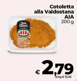 Coop Radenza Cotoletta alla Valdostana AIA offerta