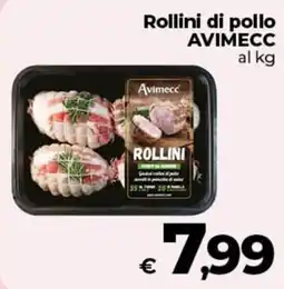 Coop Radenza Rollini di pollo Avimecc offerta