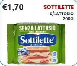 Caramico Sottilette senza lattosio offerta