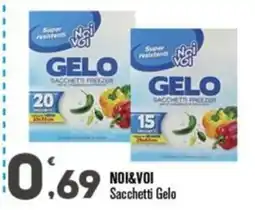 Punto é market Sacchetti Gelo Noi&Voi offerta