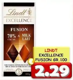 MercADone Lindt Excellence Fusion offerta