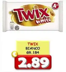 MercADone Twix bianco offerta