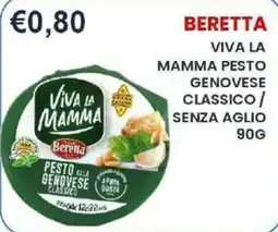 Caramico Viva la mamma pesto genovese classico senza aglio offerta