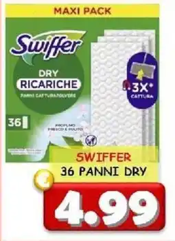 MercADone Swiffer panni dry offerta
