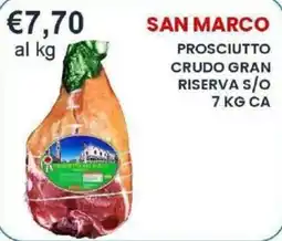 Caramico Prosciutto crudo gran riserva s/o offerta