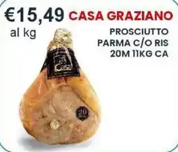 Caramico Prosciutto Parma Casa Graziano offerta