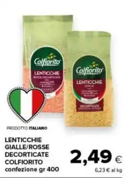 Tigre Amico Lenticchie gialle/rosse decorticata Colfiorito offerta