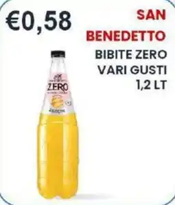 Caramico San Benedetto bibite zero offerta
