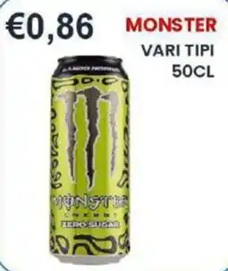 Caramico Monster Energy Zero Sugar offerta