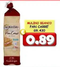 MercADone Mulino Bianco Pan Carre' offerta