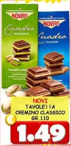 MercADone Novi Tavoletta cremino classico offerta