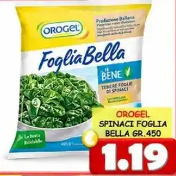 MercADone Orogel spinaci foglia bella offerta