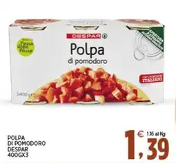 Interspar Polpa di pomodoro Despar offerta