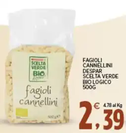 Interspar Fagioli cannellini Scelta Verde Bio Logico offerta