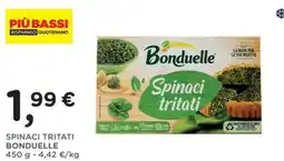 Poli Spinaci tritati Bonduelle offerta