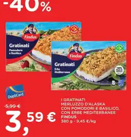 Poli Gratinati Findus offerta