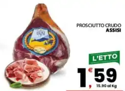 Despar Sicilia Prosciutto crudo Assisi offerta