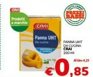 Crai Panna offerta