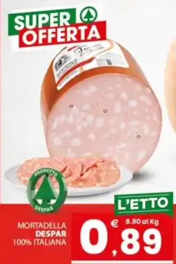 Despar Sicilia Mortadella Despar offerta