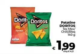 Coop Radenza Patatine DORITOS offerta