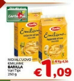Crai Pasta all'uovo offerta