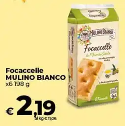 Coop Radenza Focacelle Mulino Bianco offerta