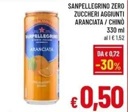 Famila Market Sanpellegrino Aranciata offerta
