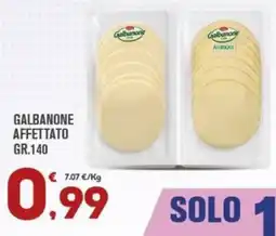 Punto é market Galbanone affettato offerta