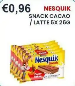 Caramico Nesquik Snack Cacao offerta