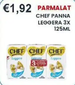 Caramico Parmalat Chef Panna Leggera offerta
