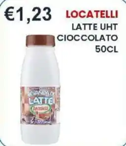 Caramico Beveranda di latte Locatelli cioccolato offerta