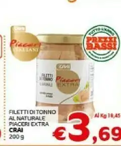 Crai Tonno offerta