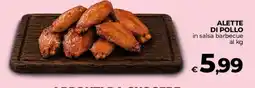 In Coop Alette di pollo in salsa barbecue offerta