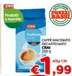 Crai Caffè offerta