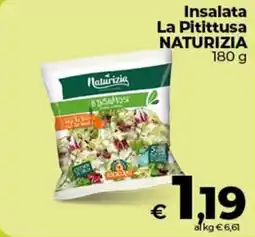 In Coop Insalata La Pitittusa Naturizia offerta