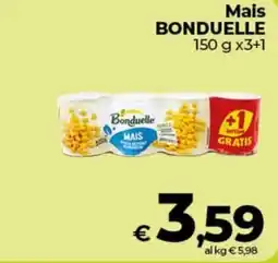 In Coop Mais Bonduelle offerta