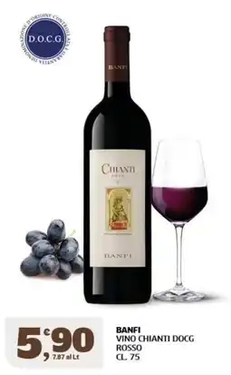 Sigma Banfi Vino Chianti Docg Rosso offerta
