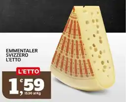 Sigma Emmentaler svizzero l'etto offerta