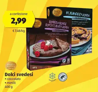 ALDI Finest Bakery Dolci svedesi 400g offerta