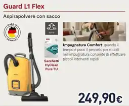 Unieuro Guard L1 Flex Aspirapolvere con sacco offerta