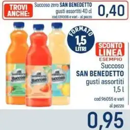 Talento Professional Store Succoso zero SAN BENEDETTO offerta