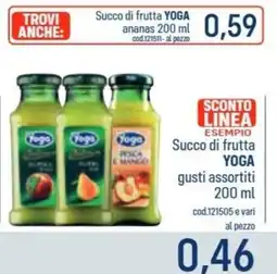 Talento Professional Store Succo di frutta YOGA gusti assortiti offerta