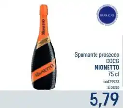 Talento Professional Store Spumante prosecco DOCG Mionetto offerta