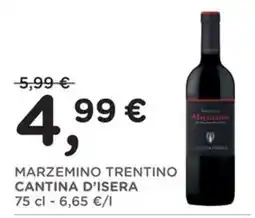 Poli Marzemino Trentino Cantina d'Isera offerta