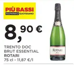 Poli Trento Doc Brut Essential Rotari offerta