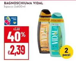Pan Bagnoschiuma Vidal offerta