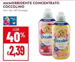 Pan Ammorbidente concentrato Coccolino offerta